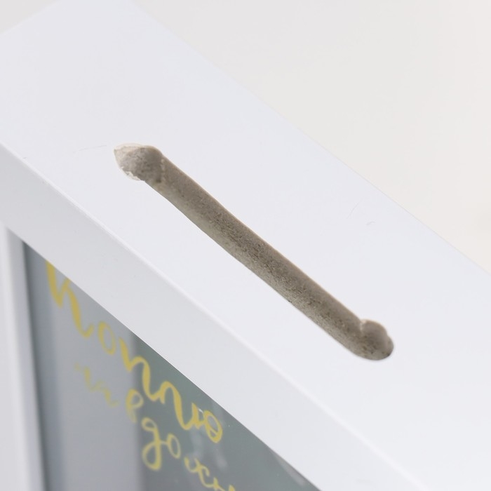 Копилка интерьерная пластик Копилка интерьерная пластик "Коплю на вдохновение!" 17х12х3,8 см