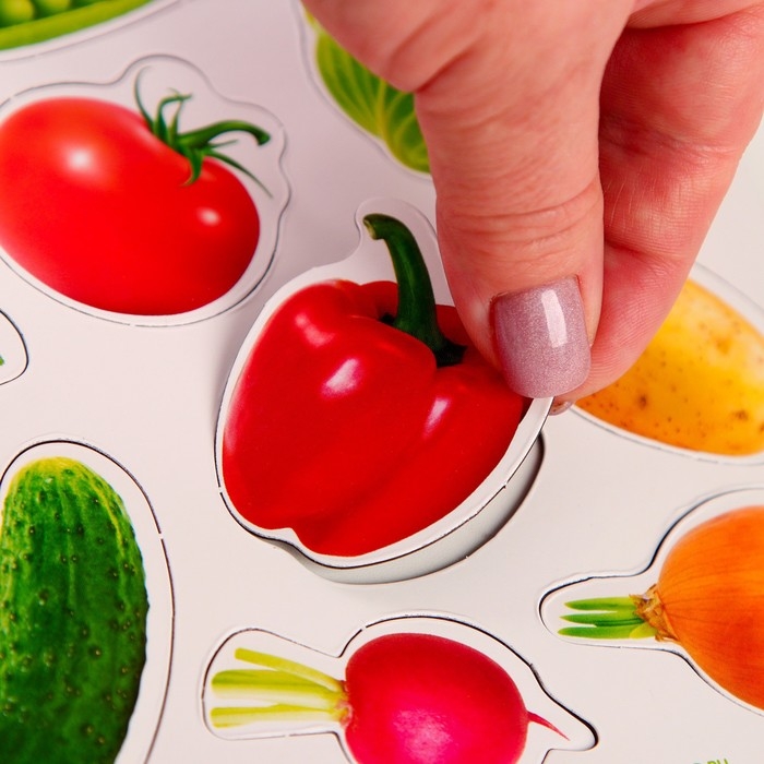 Магнитная игра «Овощи» Магнитная игра «Овощи»