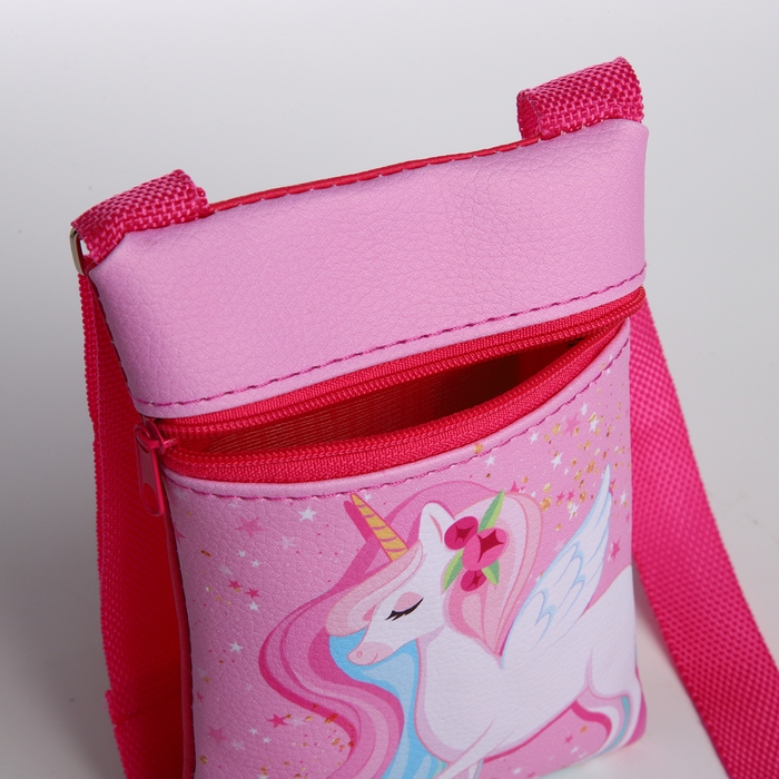 Сумка детская "Волшебные зверята" МИКС 16х11 см