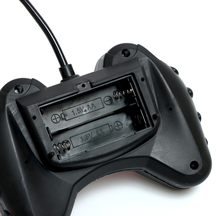 Джип радиоуправляемый «Вездеход», работает от батареек, цвет черно-синий Джип радиоуправляемый «Вездеход», работает от батареек, цвет черно-синий