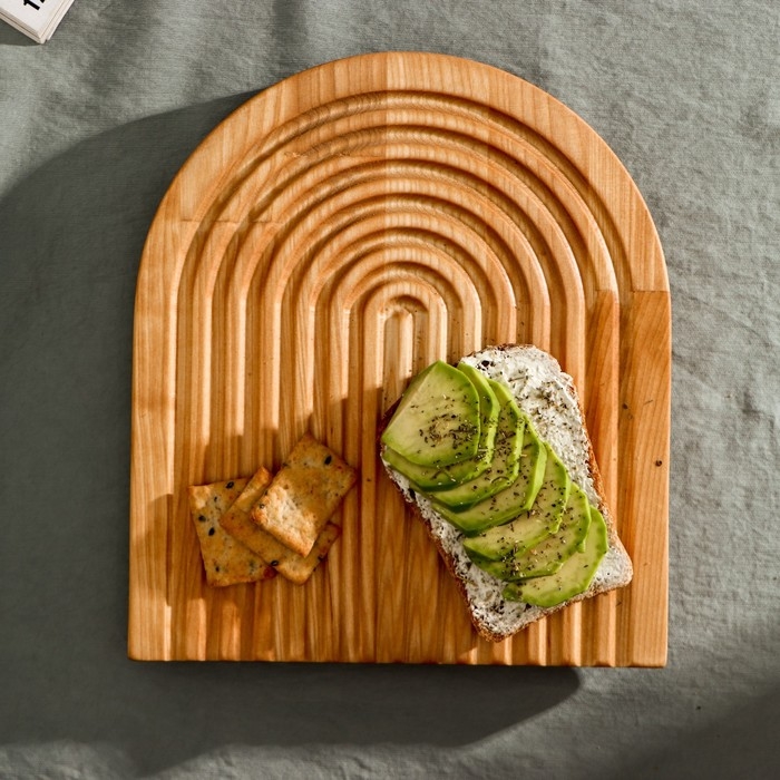 Доска разделочная для подачи и сервировки Adelica, 25×22×1,8 см, берёза Доска разделочная для подачи и сервировки Adelica, 25×22×1,8 см, берёза