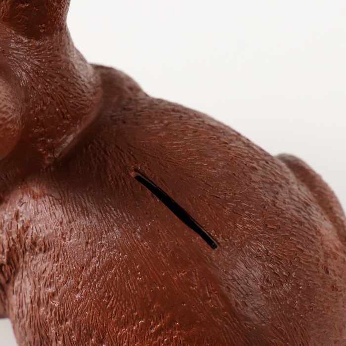 Копилка Копилка "Кролик №1 Рыжий" высота 14 см, ширина 10 см, длина 18 см