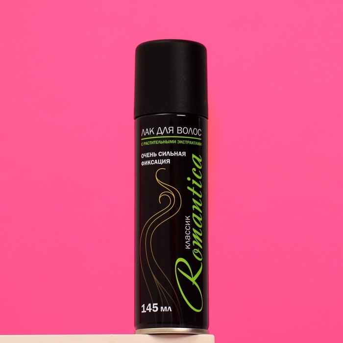Лак для волос  Лак для волос "Романтика" сильной фиксации, 140 мл