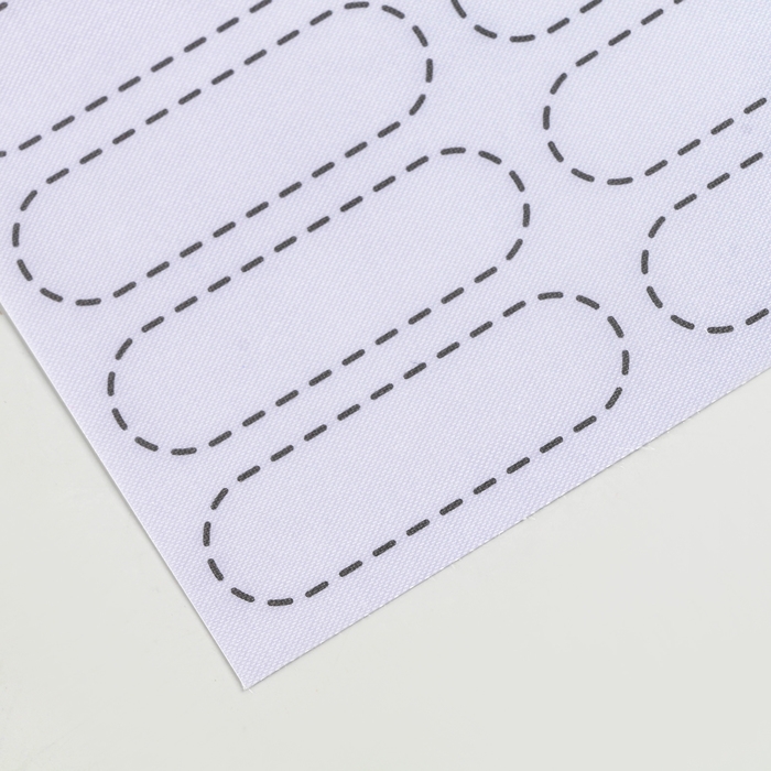 Термобирки для одежды. Набор именных термонаклеек для маркировки детских вещей &laquo;Игривый корги&raquo;, 30 шт