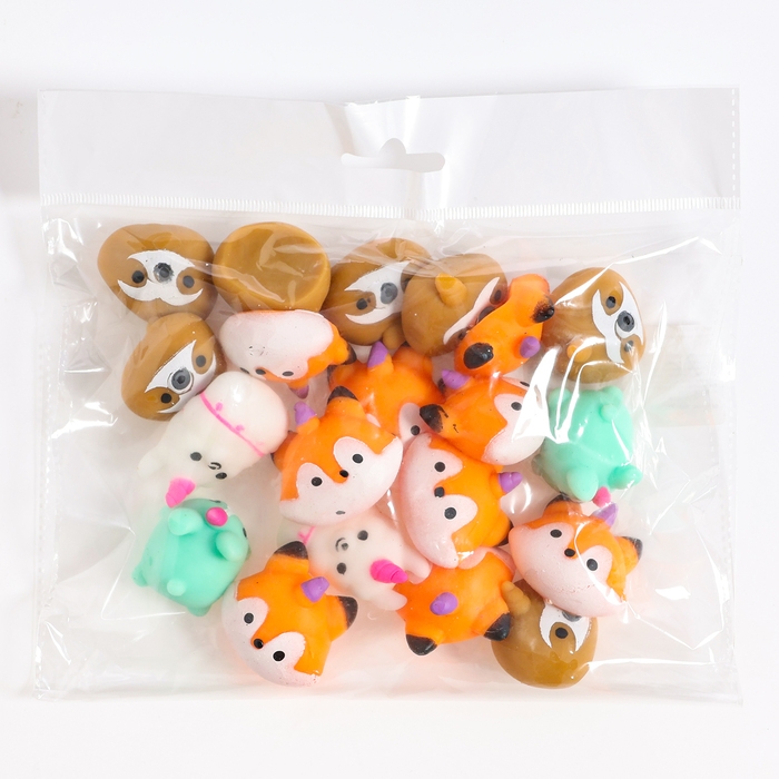 Антистресс сквиш мялка «Милые животные» , в пакете Антистресс сквиш мялка «Милые животные» , в пакете