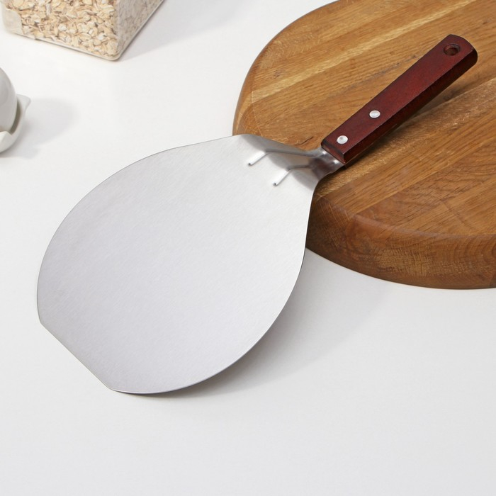 Лопатка для пиццы и коржей Доляна, 37×16,5×9,5 см Лопатка для пиццы и коржей Доляна, 37×16,5×9,5 см