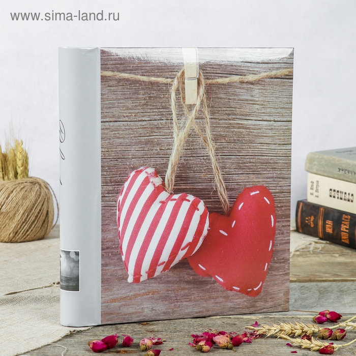 Фотоальбом магнитный 30 листов Фотоальбом магнитный 30 листов "Любовь" 23x28см МИКС