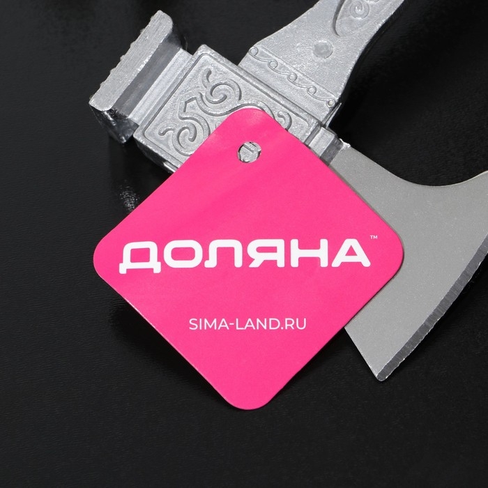 Молоток для мяса с топориком Доляна, 22 см, цвет серый Молоток для мяса с топориком Доляна, 22 см, цвет серый