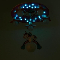 Люстра 86207/6 E27 40Вт розовый-белый 50х50х24 см BayerLux