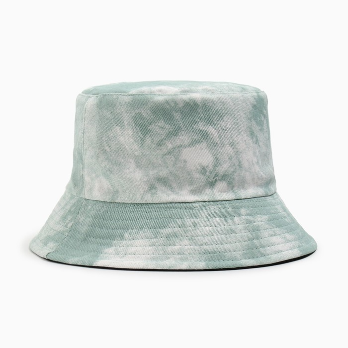 Панама  Панама "Tie-dye" MINAKU цвет белый/зелёный, размер 56-58