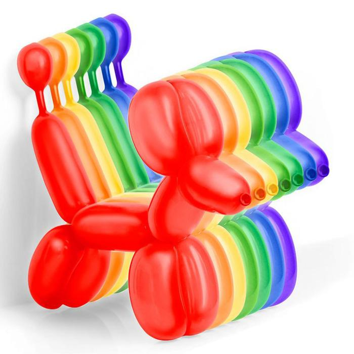 Шар для твистинга 260, металл, набор 100 шт., цвета МИКС Шар для твистинга 260, металл, набор 100 шт., цвета МИКС