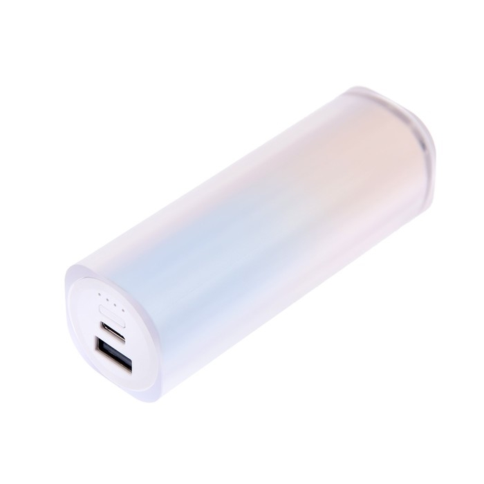 Внешний аккумулятор Y213, 5000 мАч, USB, Type-C, 2 А, сине-розовый Внешний аккумулятор Y213, 5000 мАч, USB, Type-C, 2 А, сине-розовый