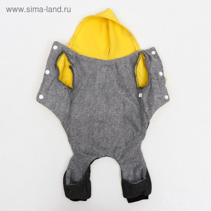 Комбинезон «Мишка», S (ДС 25 см, ОШ 25 см, ОГ 35 см)