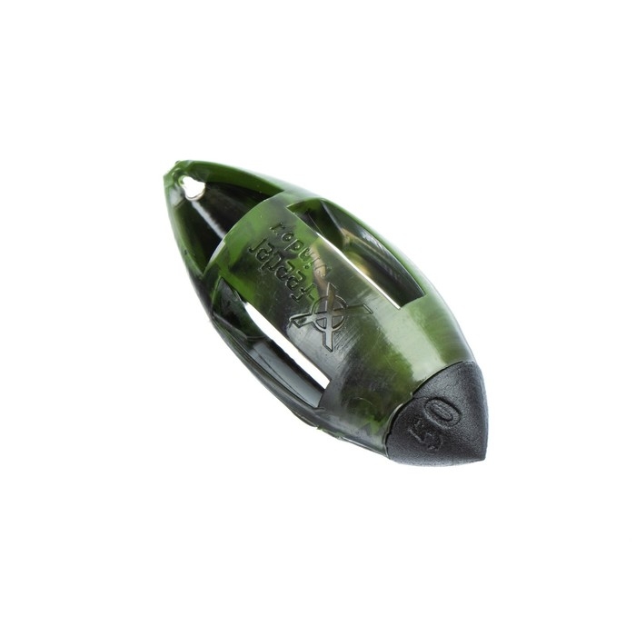 Груз-кормушка пластиковая X-FEEDER PL CAMO BULLET WINDOW M, цвет камо, 50 г, 35 мл Груз-кормушка пластиковая X-FEEDER PL CAMO BULLET WINDOW M, цвет камо, 50 г, 35 мл