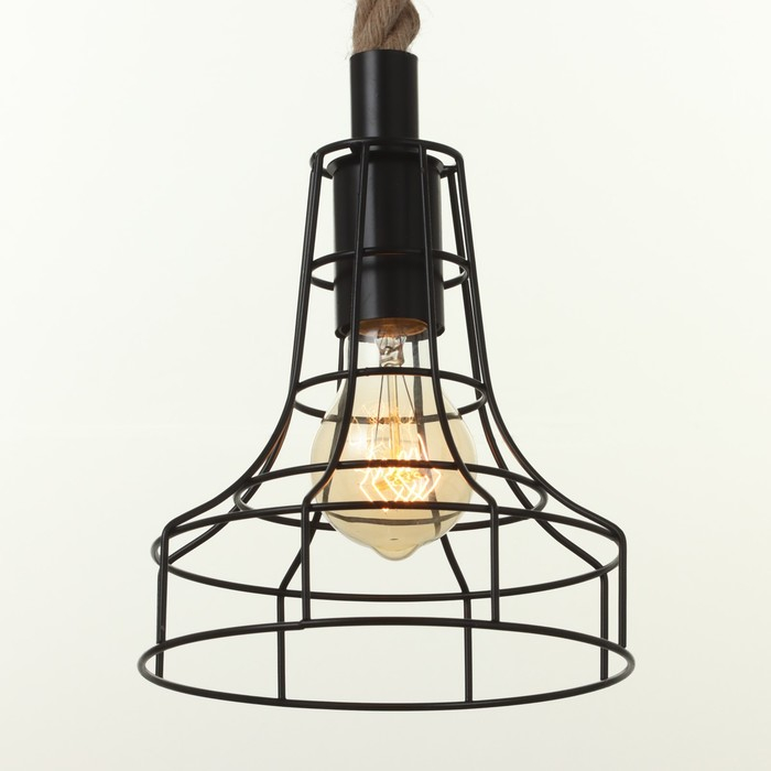 Светильник BayerLux 87312/1 E27 40Вт черный 22х22х27-127 см