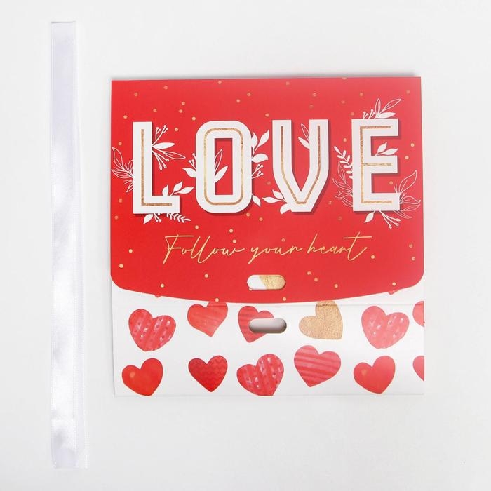 Коробка подарочная складная, упаковка, «LOVE», 16.5 х 12.5 х 5 см Коробка подарочная складная, упаковка, «LOVE», 16.5 х 12.5 х 5 см