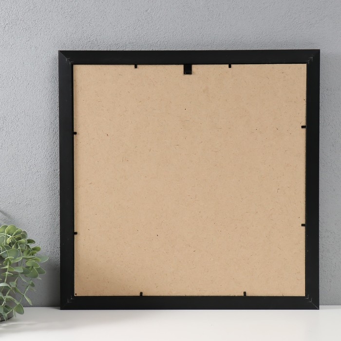 Фоторамка пластик Фоторамка пластик "Gallery" 40х40 см серебро (пластиковый экран)