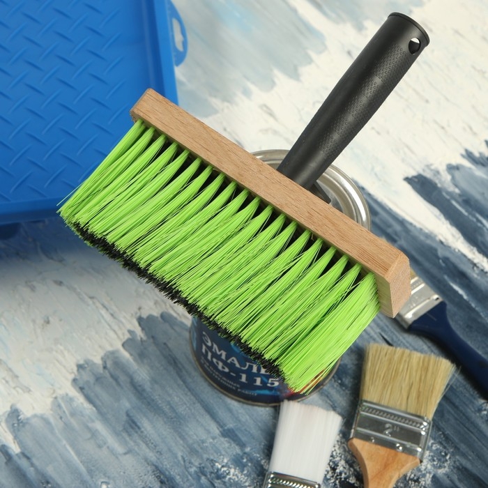 Кисть-макловица ЛОМ, искусственная щетина, пластиковая рукоятка, 170х70х16мм Кисть-макловица ЛОМ, искусственная щетина, пластиковая рукоятка, 170х70х16мм