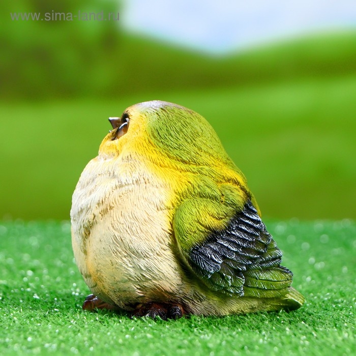 Садовая фигура  Садовая фигура "Чижик" 12х11х11см