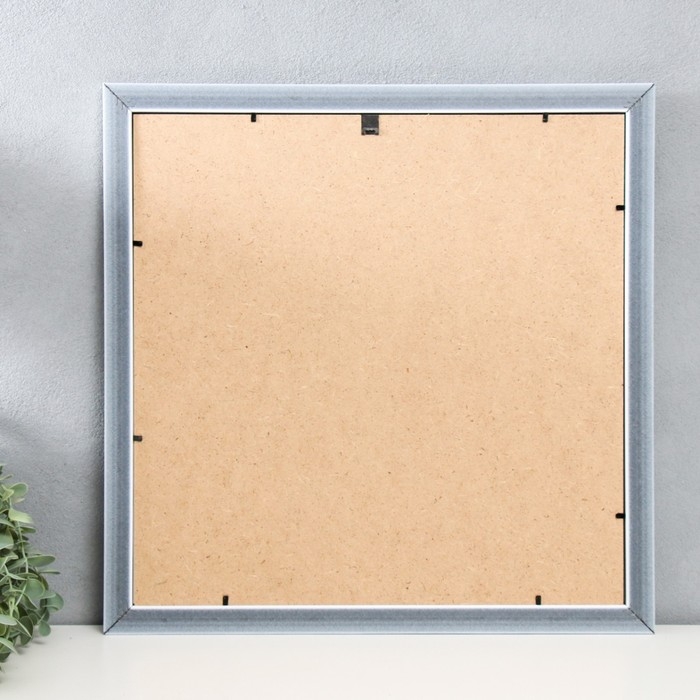 Фоторамка пластик Фоторамка пластик "МИРАМ" 40х40 см белый (пластиковый экран)