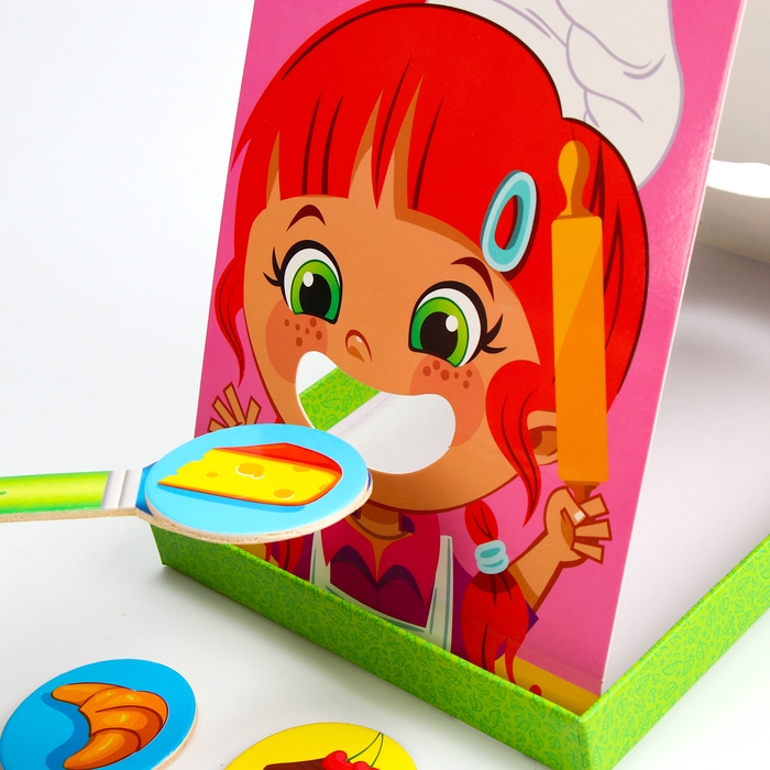 Развивающая игра «Накорми меня» (2 основы+ ложка+ 24 элемента) Развивающая игра «Накорми меня» (2 основы+ ложка+ 24 элемента)