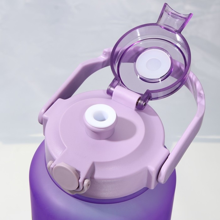 Бутылка для воды с наклейками «Погнали», 2,25 л Бутылка для воды с наклейками «Погнали», 2,25 л