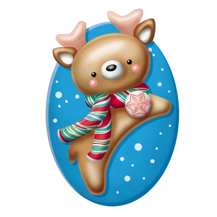 Игрушка из гипса Игрушка из гипса "Новый год. Сказочный путь"