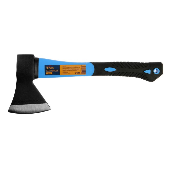 Топор кованый ТУНДРА, фиберглассовое обрезиненное топорище 36 см, 600 г Топор кованый ТУНДРА, фиберглассовое обрезиненное топорище 36 см, 600 г