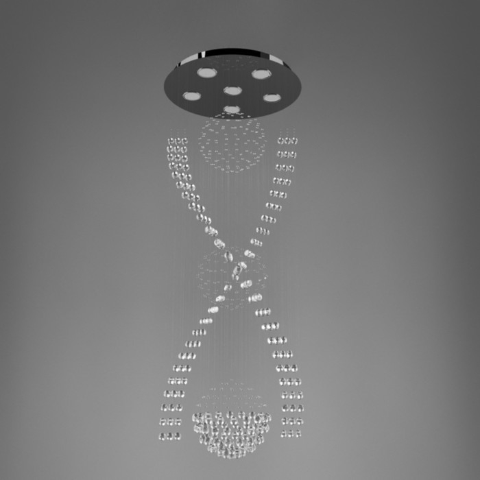 Светильник каскад Светильник каскад "Изольда" 6xLED хром 50х50х155см BayerLux