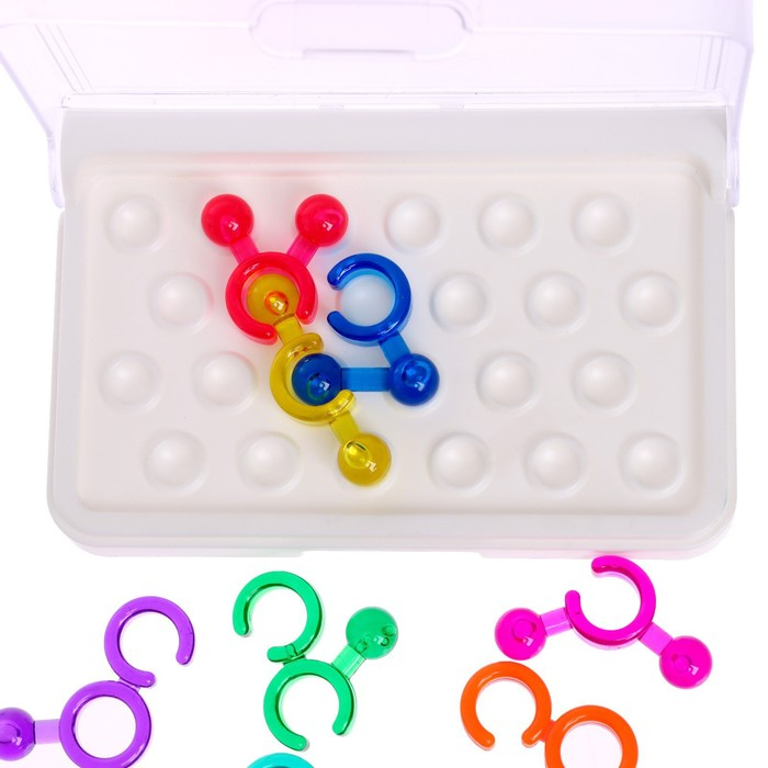 Настольная игра «IQ-колечки», 1 игрок, 7+ Настольная игра «IQ-колечки», 1 игрок, 7+