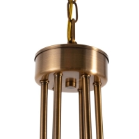 Люстра 1757/6 E14 40Вт черно-золотой 67х67х47 см BayerLux