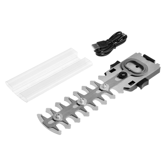 Ножницы-кусторез аккумуляторные ТУНДРА, 7.2 В, 1.3 Ач, Li-ion, время работы до 60 мин Ножницы-кусторез аккумуляторные ТУНДРА, 7.2 В, 1.3 Ач, Li-ion, время работы до 60 мин