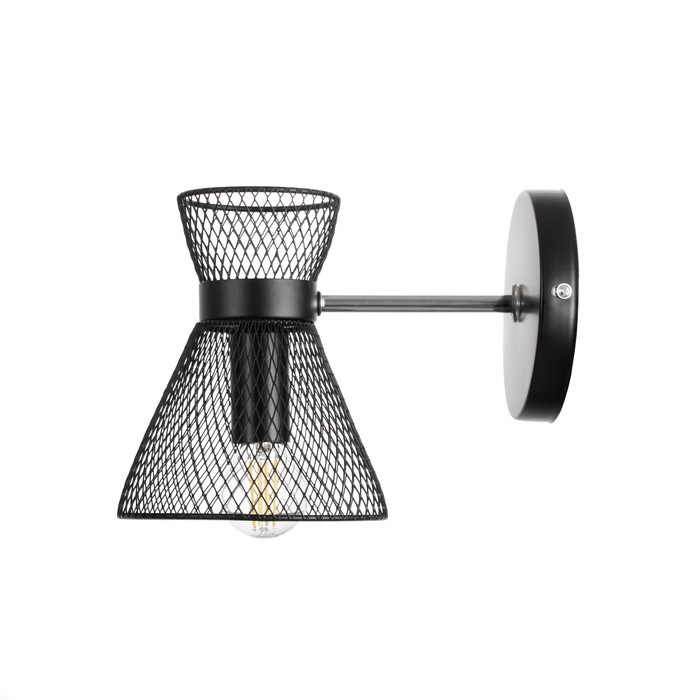 Бра 662413/1 40Вт E14  черный 18х12х18 см Бра 662413/1 40Вт E14  черный 18х12х18 см