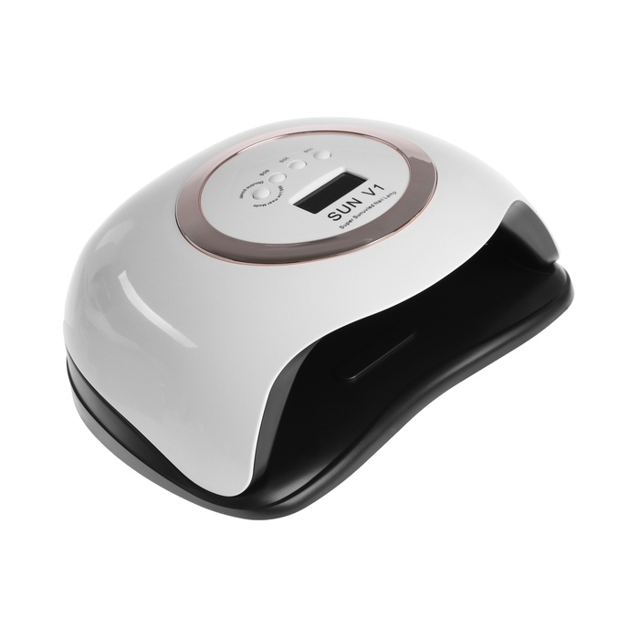 Лампа для гель Luazon LUF-12, UV/LED, 168 Вт, 42 диода, таймер 10/30/60/99 с, бело-золотая Лампа для гель Luazon LUF-12, UV/LED, 168 Вт, 42 диода, таймер 10/30/60/99 с, бело-золотая