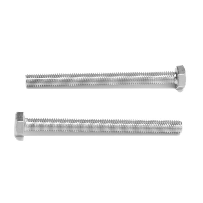 Болт ТУНДРА, оцинкованный, DIN 933, класс прочности 8.8, М8х90 мм, 1 кг Болт ТУНДРА, оцинкованный, DIN 933, класс прочности 8.8, М8х90 мм, 1 кг