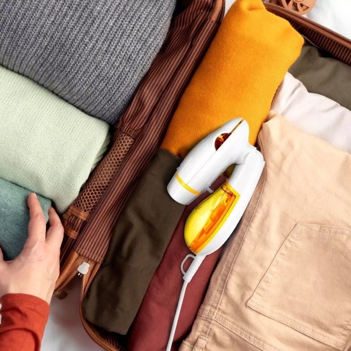 Отпариватель Kitfort КТ-9191-1, ручной, 1300 Вт, 140 мл, 22 г/мин, бело-жёлтый Отпариватель Kitfort КТ-9191-1, ручной, 1300 Вт, 140 мл, 22 г/мин, бело-жёлтый