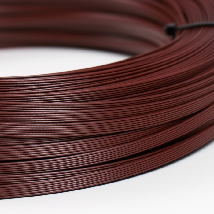 Ротанг искусственный 6 мм 100 м волна (каштан) Ротанг искусственный 6 мм 100 м волна (каштан)