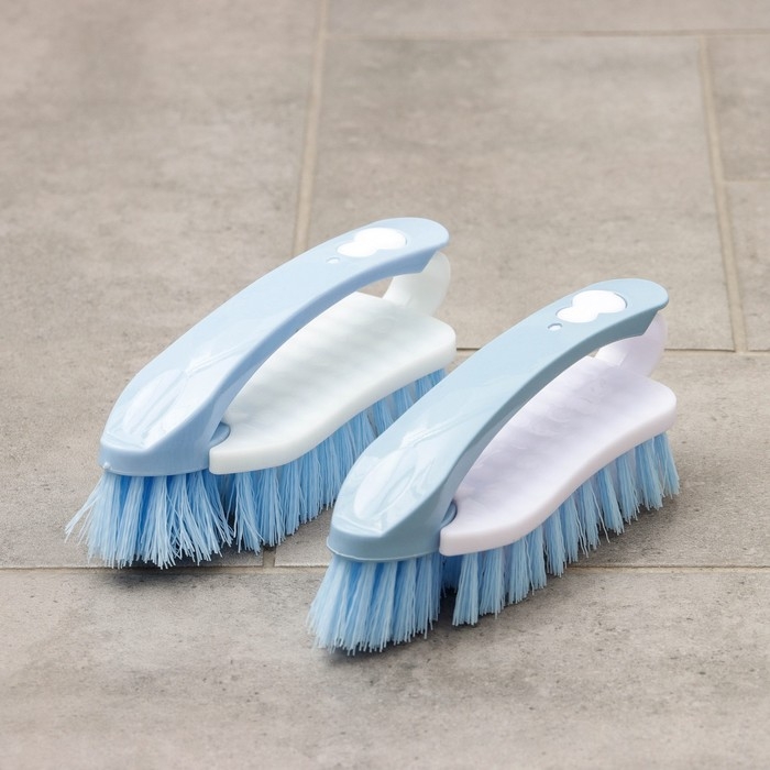 Щётка - утюжок двойная Доляна «Трансформер», 15,5×5,5 см, цвет МИКС Щётка - утюжок двойная Доляна «Трансформер», 15,5×5,5 см, цвет МИКС