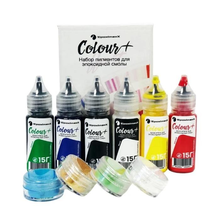 Набор пигментов «EpoximaxX Colour» базовый, 10 шт. Набор пигментов «EpoximaxX Colour» базовый, 10 шт.