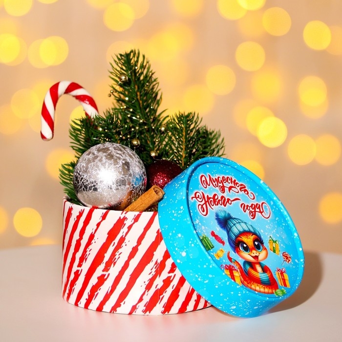 Коробка Коробка "Змейка" завальцованная без окна 13 х 8,5 см