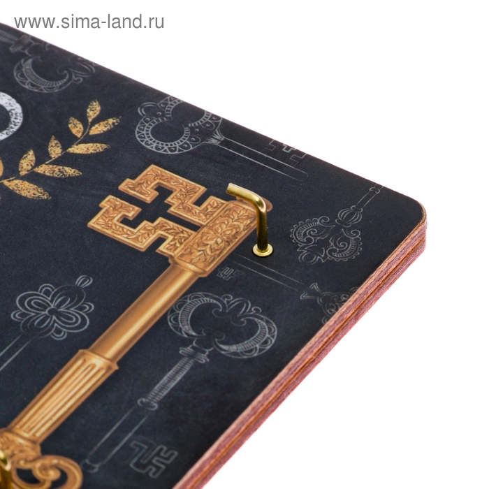 Ключница настенная мелованая «Счастья в дом», 13 х 13 см. Ключница настенная мелованая «Счастья в дом», 13 х 13 см.