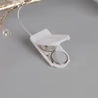 Фигура светодиодная &laquo;Бусины&raquo;, 20 LED, от батареек CR2032&times;2 (в комлекте), свечение тёплое белое, 48&times;30&times;3 см