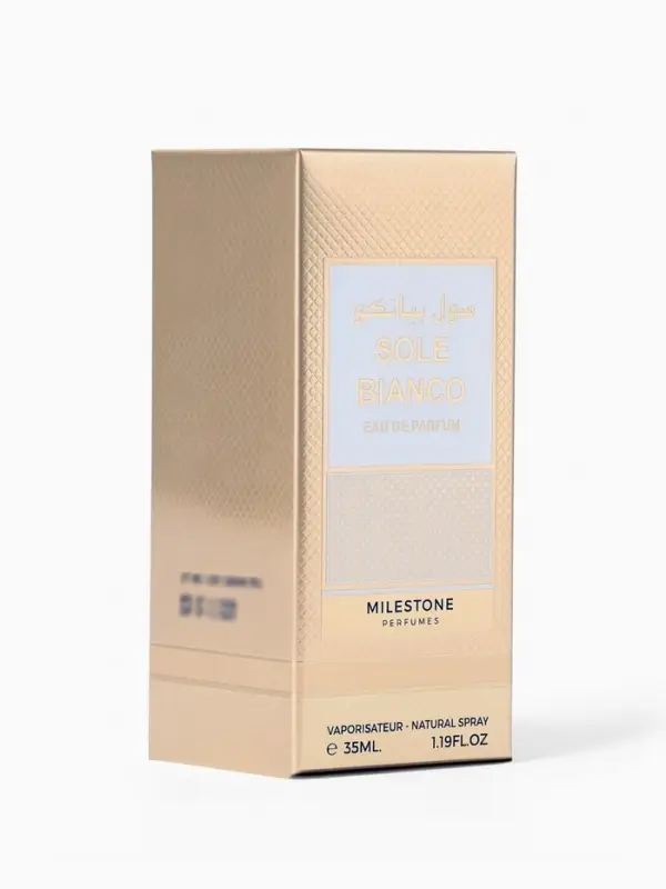 Парфюмерная вода унисекс Milestone SOLE BIANCO, 35 мл (мотив TOM FORD EAU DE SOLEIL BLANC)