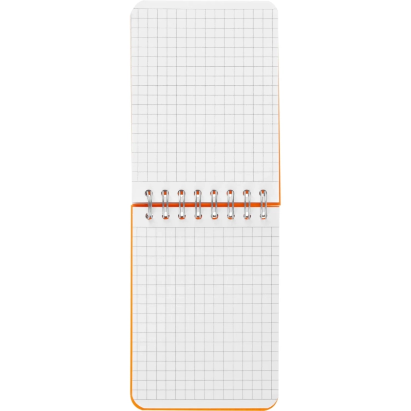 Блокнот А7,пласт обл,80л, ATTACHE FANTASY,оранж