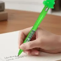 Ручка-прикол Calligrata &laquo;Новый год&raquo;, светящаяся, чёрный стержень, гелевая, подарочная, МИКС