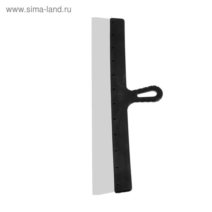 Шпатель фасадный ЛОМ, 600 мм, нержавеющая сталь, пластиковая рукоятка Шпатель фасадный ЛОМ, 600 мм, нержавеющая сталь, пластиковая рукоятка