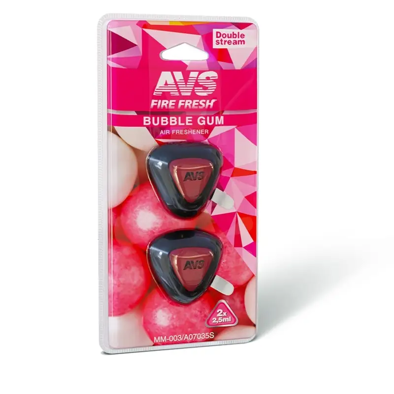 Ароматизатор AVS MM-003 Double Stream (аром. Bubble gum/Бабл гам) (мини мембрана)
