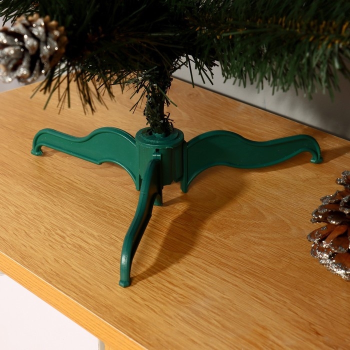 Ёлка искусственная настольная  Ёлка искусственная настольная "Рождественская" (шишки серебро) 60 см