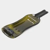 Блюдо сервировочное, 30&times;15.5 см, стекло, зелёная
