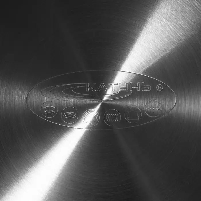 Ковш Катунь &laquo;Общепит&raquo;, 2.6 л, d=18 см, h=11 см, капсульное дно, индукция, нержавеющая сталь